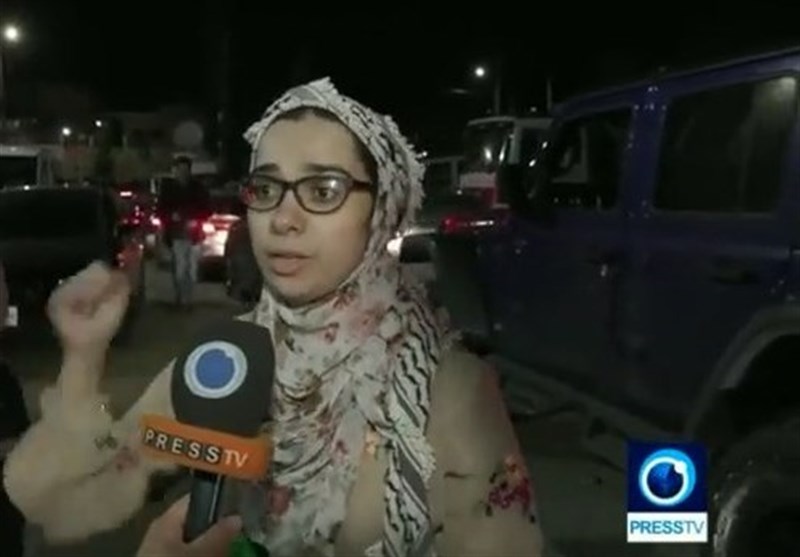 السيدة الفلسطينية الحرة: نؤمن بالمقاومة الإسلامية في فلسطين