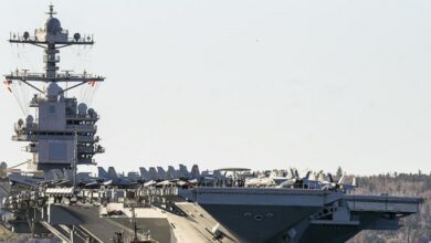 أمر البنتاغون بتمديد انتشار حاملة الطائرات “جيرالد فورد” في البحر الأبيض المتوسط