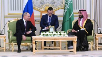 محادثة بوتين وبن سلمان حول التطورات في غرب آسيا