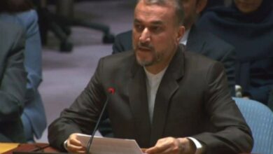 أمير عبد اللهيان: على مجلس الأمن أن يتحمل مسؤوليته القانونية بإصدار قرار حاسم