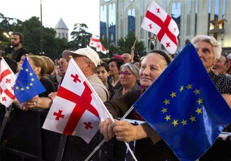 کشور "گرجستان" , کشور روسیه , اتحادیه اروپا , سازمان پیمان آتلانتیک شمالی | ناتو ,
