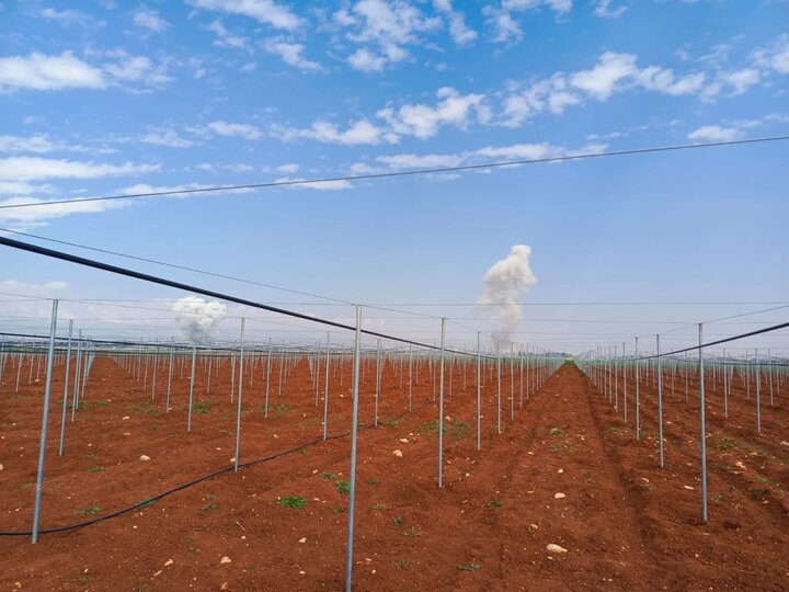 تصاویری از بمباران بعلبک از سوی جنگندههای ارتش رژیم صهیونیستی