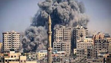 حجم الدمار الذي لحق بالمستشفى شمال قطاع غزة يفوق الخيال