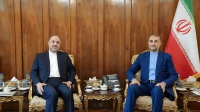 لقاء سفير إيران الجديد في البرازيل مع أمير عبد اللهيان