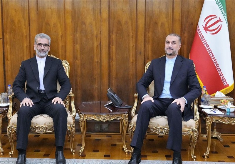 لقاء سفير إيران الجديد في جنوب أفريقيا مع أمير عبد اللهيان