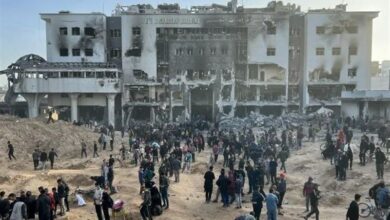 مستشفى الشفاء ذكرى جرائم الكيان الصهيوني