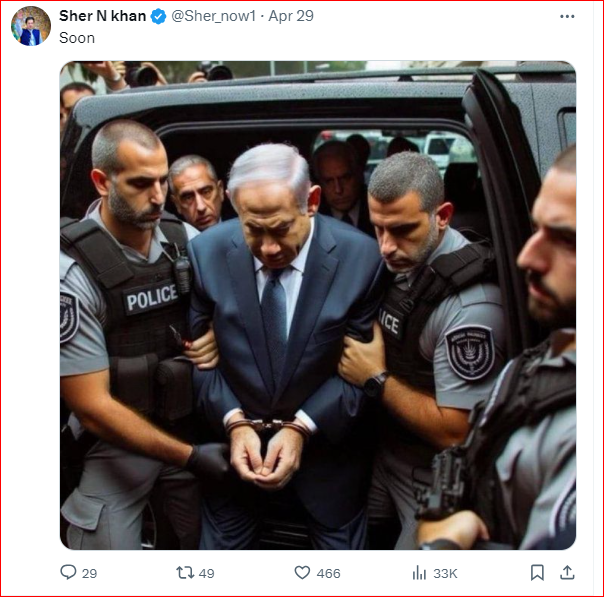 لحظهشماری کاربران خارجی «ایکس» برای دستگیری نتانیاهو