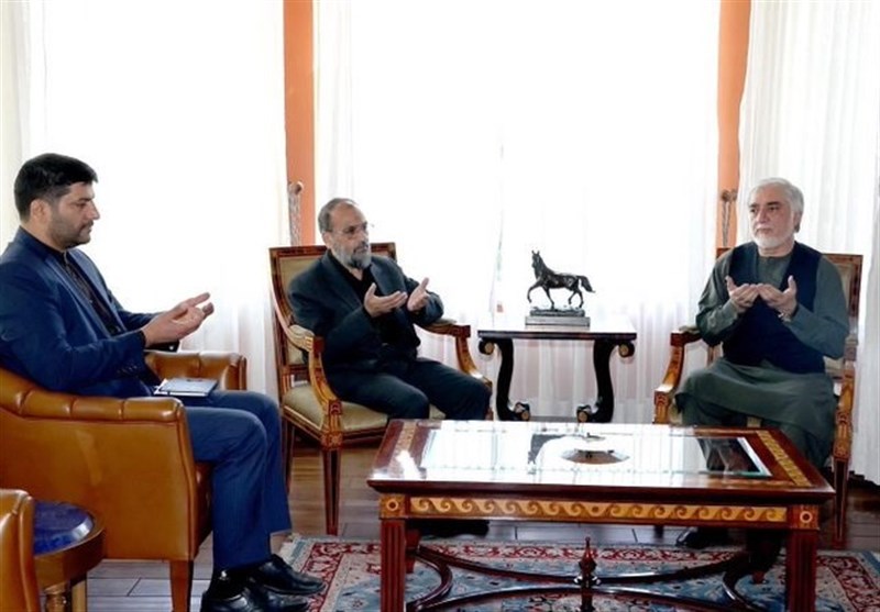 امتنان عبد الله عبد الله للمساعدة التي تقدمها إيران للشعب الأفغاني