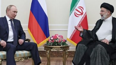 بوتين: وفاة رئيسي خسارة كبيرة