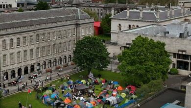 لقد أتت نهاية المقاومة والاحتجاجات / الانتفاضة التي استمرت 5 أيام لطلاب دبلن بثمارها