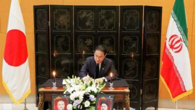 وأكد رئيس وزراء اليابان على أهمية توسيع العلاقات مع إيران