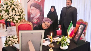 ونعى وزير الخارجية الإندونيسي الشهيد سيد إبراهيم رئيسي