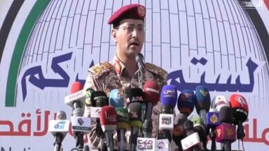 يحيى سريع: أسقطنا طائرة أمريكية أخرى من طراز MQ9