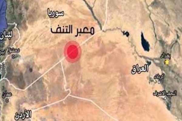 أنباء عن هجوم بطائرة بدون طيار على القاعدة العسكرية الأمريكية في التنف بسوريا