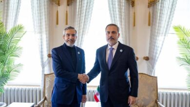 تقدير باقري لمبادرة تركيا بعقد اجتماع اسطنبول