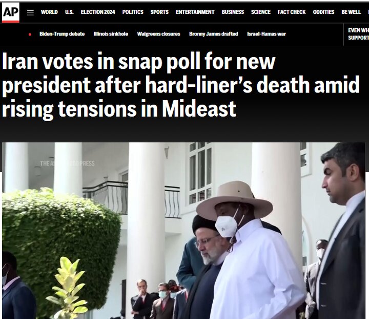 توجه الإيرانيون إلى صناديق الاقتراع لانتخاب رئيس جديد