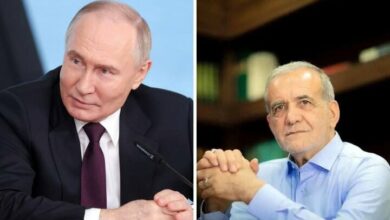 وهنأ بوتين فوز “مسعود الطبي”.