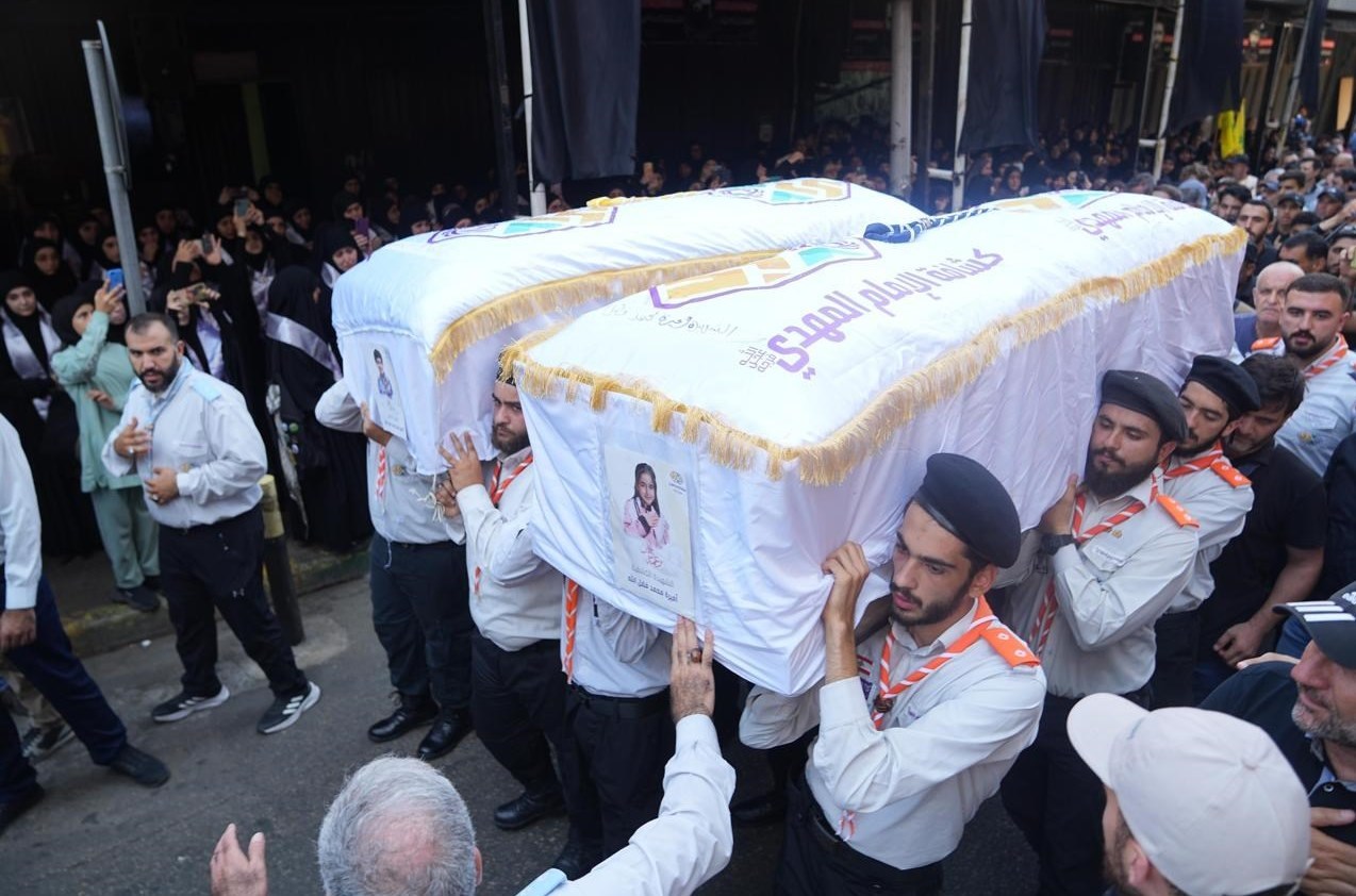 وداع لبنان لشهداء الضاحية؛ رد المقاومة على الصهاينة ميدانياً