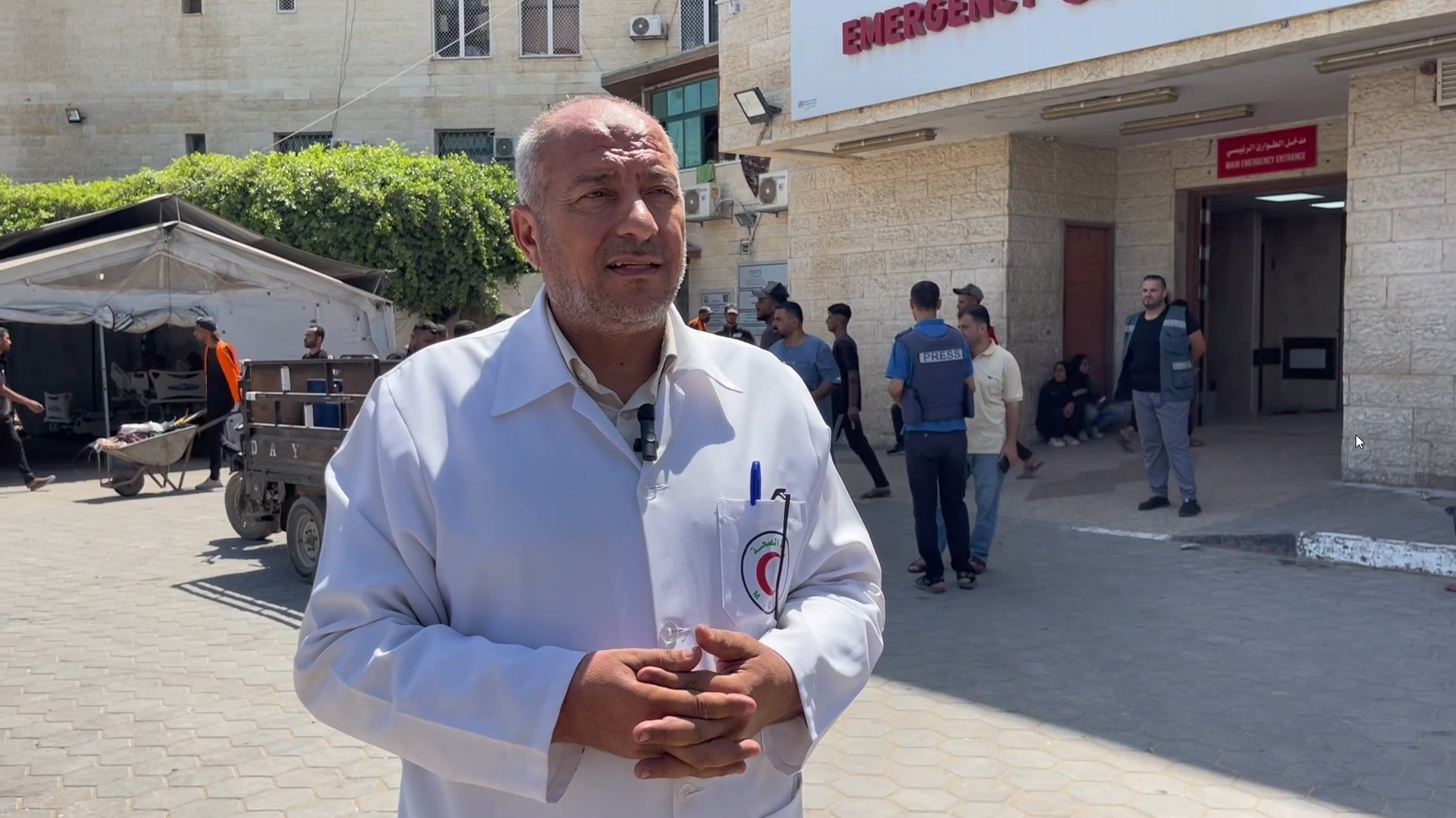 بیمارستان , نوار غزه ,