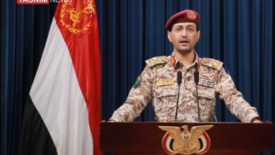 الجيش اليمني: استهدفنا مدينة يافا المحتلة بصاروخ تفوق سرعته سرعة الصوت