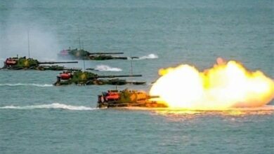 أجرت الصين مناورة بحرية جديدة في مضيق تايوان