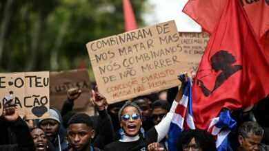 احتجاجات ضد وحشية الشرطة في العاصمة البرتغالية