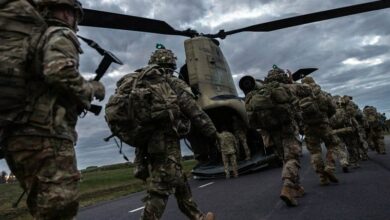 التطورات في أوكرانيا إمكانية نشر قوات أوروبية في أوكرانيا