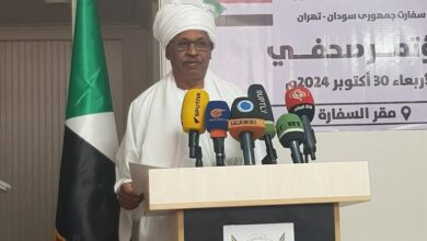 سفير السودان في إيران: ندين الهجوم الإسرائيلي على إيران
