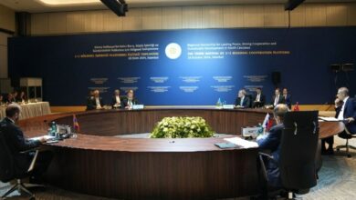 كلمة عراقجي في اجتماع وزراء الخارجية 3+3