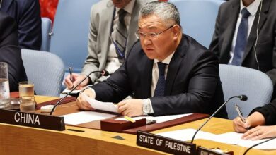وطالبت الصين بإلغاء الخطة الإسرائيلية ضد الأونروا
