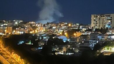 أضرار جسيمة وحريق في حيفا بعد هجمات حزب الله العنيفة