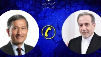 اتصال هاتفي بين وزير الخارجية ونظيره السنغافوري