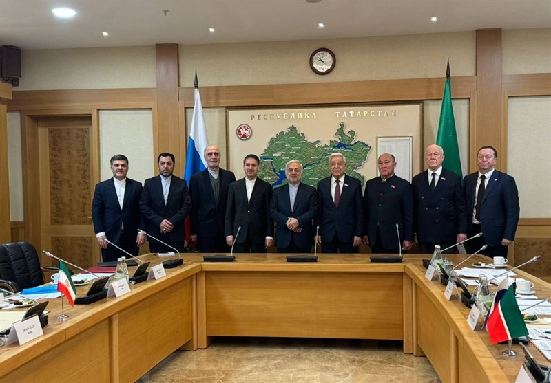 التقى النائب عراقجي برئيس برلمان جمهورية تتارستان الروسية