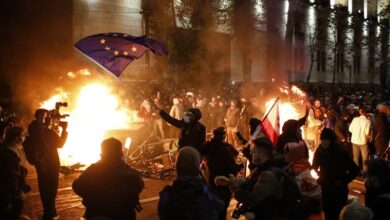 جورجيا في نار الاحتجاجات مع شرارة تعليق مفاوضات الانضمام إلى أوروبا