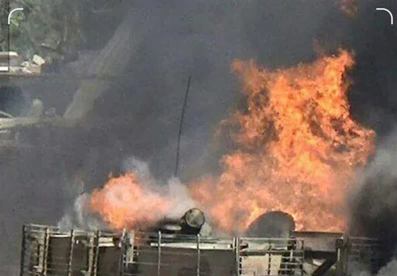 حزب الله يقصف كريات شمون ويدمر دبابة ميركافا