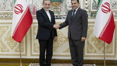 لقاء مستشار الامن الوطني العراقي مع وزير خارجية بلادنا