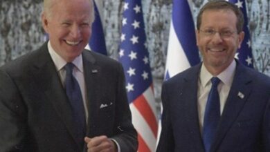 هرتزوغ لبايدن: أنت صهيوني حقًا