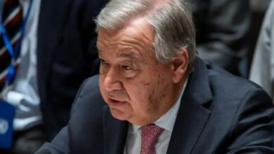 إدانة الهجمات الإسرائيلية على سوريا من قبل الأمين العام للأمم المتحدة