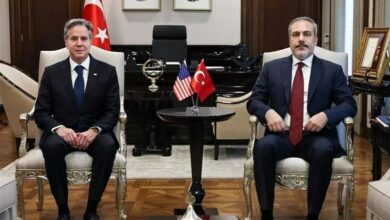 اتصالات بين وزيري خارجية الولايات المتحدة وتركيا بشأن سوريا
