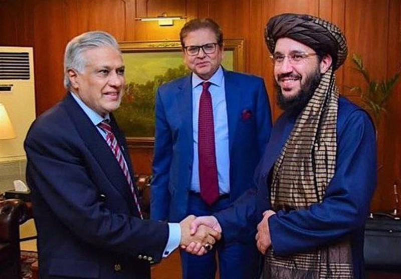 اللقاء الأول لوزير الخارجية الباكستاني مع سفير طالبان