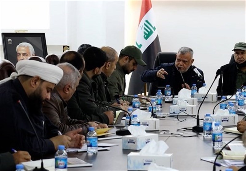 خط العامري للجولاني في اللقاء مع قادة الحشد