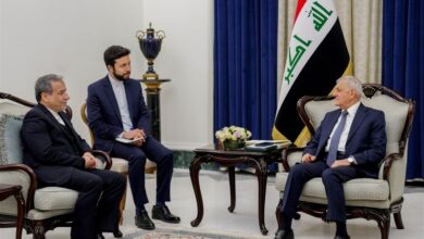 عراقجي التقى الرئيس العراقي