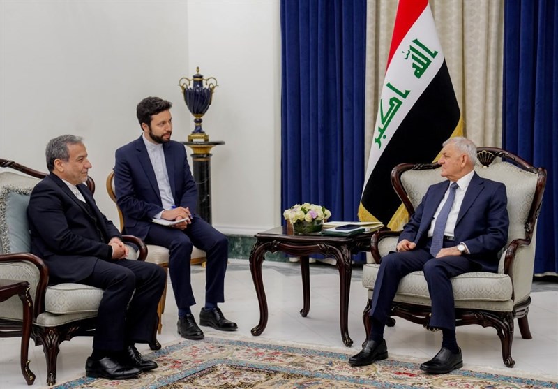 عراقجي التقى الرئيس العراقي
