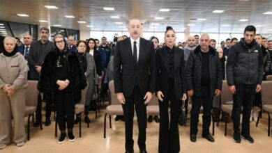 علييف: روسيا كانت تحاول التغطية على حادث تحطم الطائرة