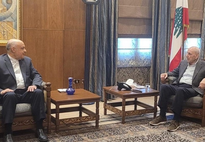 لقاء السفير الإيراني برئيس مجلس النواب اللبناني