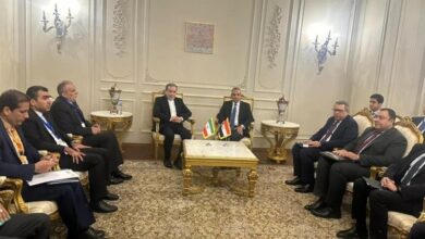 لقاء ومناقشة بين وزيري خارجية إيران ومصر في القاهرة