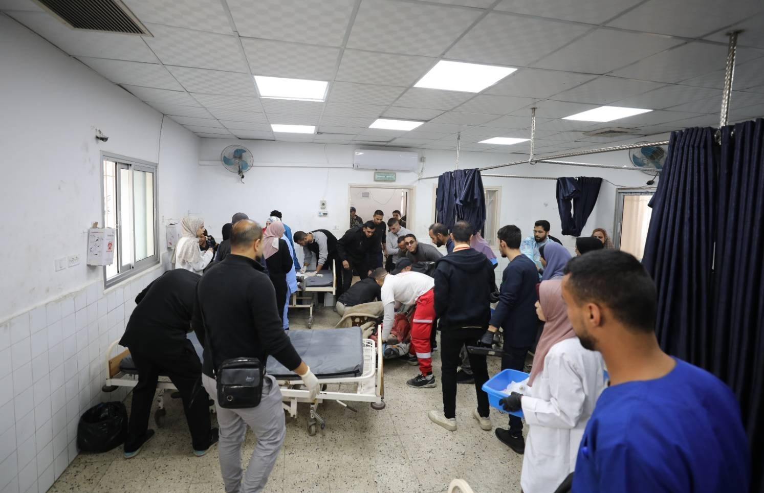 مستشفى المعمداني، الأمل الأخير والمقصد للمرضى والجرحى في غزة