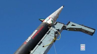 ورحب الفلسطينيون بالهجوم الصاروخي اليمني على تل أبيب