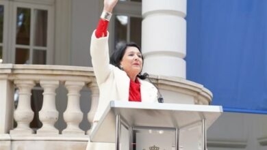 ووصف زورابيشفيلي تنصيب الرئيس الجديد لجورجيا بأنه غير قانوني