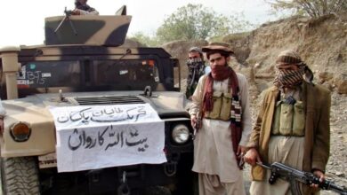 إطلاق فيديو لنقطة تفتيش حركة طالبان الباكستانية في مقاطعة خيبر بختونخوا